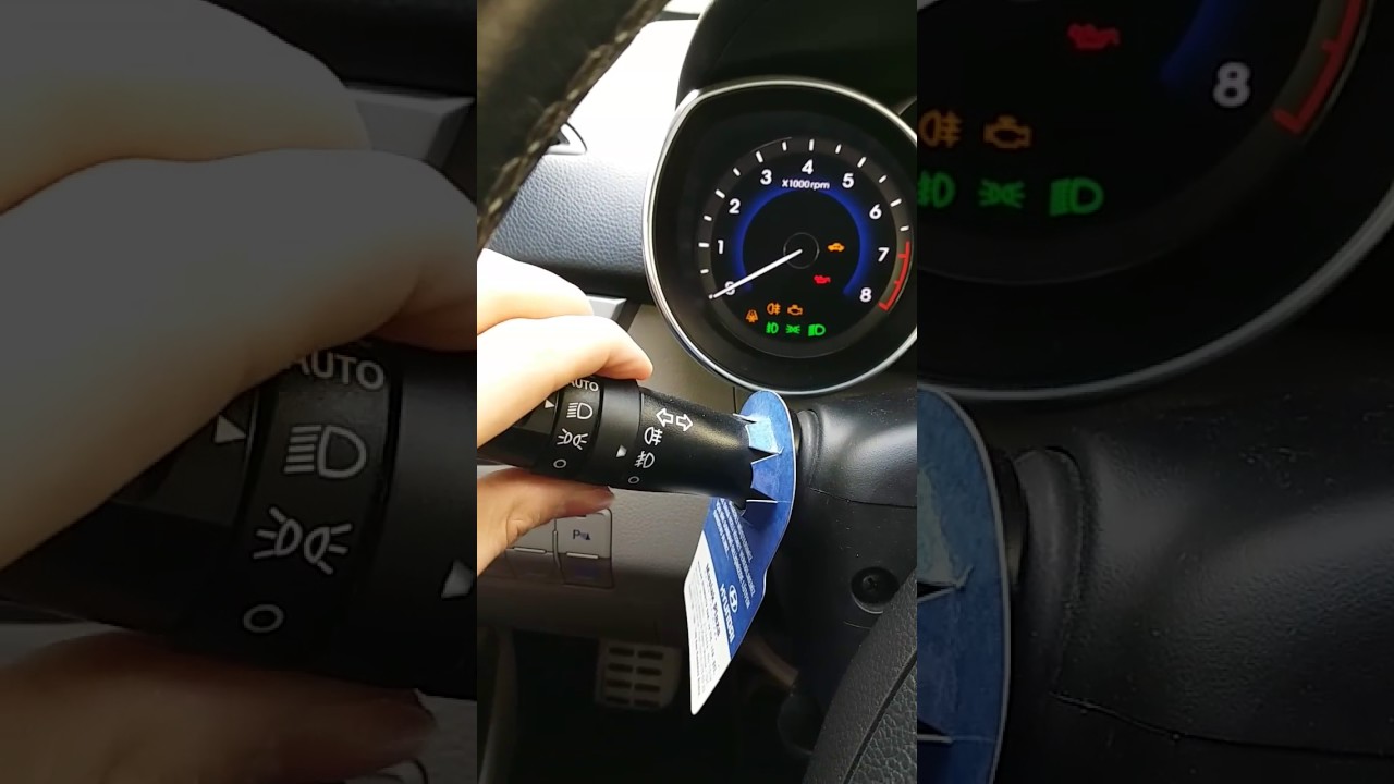 Hyundai i20 Sis Farı Nasıl Açılır
