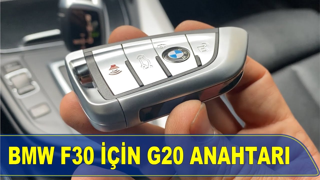 BMW G20 Anahtar Üzerindeki Tuşlar Ne İşe Yarar