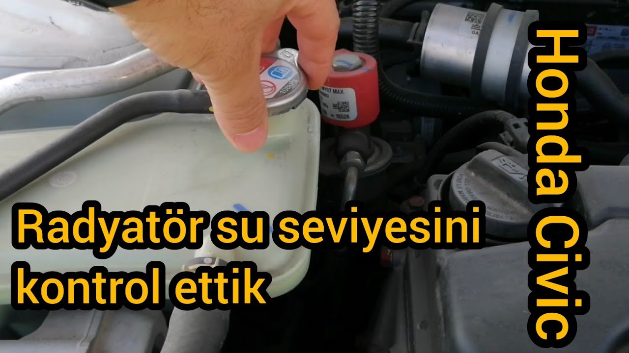 Honda Civic FB7 Motor Suyu Nerede