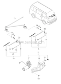 KIA PREGIO SU FISKİYE MEMESİ SOL MOBIS 0K72A67525