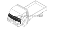 KIA BONGO ÖN PANEL 97-01 MOBIS 0K60A70910A