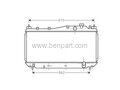 HONDA CIVIC RADYATÖR SU 01-06 A-T BRAZING MAHER 19010PLCJ01