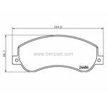 AMAROK FREN BALATASI ÖN 10/- BTAP 2H0698151