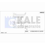 HYUNDAI RADYATÖR KALORİFER SANTAFE 01-06 2.0 - 2.4 - 2.7 BRAZING KALE 97227-26000