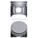 MAZDA B2500 PİSTON SEKMANLI ÇELİK 050 TPR JAPON SEKMAN YENMAK