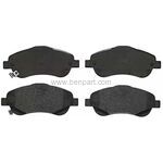 TOYOTA COROLLA FREN BALATA ÖN AVENSIS 03-08 COROLLA VERSO 04-09 DELPHI