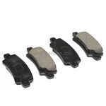 TOYOTA COROLLA FREN BALATA DİSK ARKA 02-06 TWINS 04466-02020