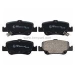 TOYOTA COROLLA FREN BALATA ARKA 07-12 DİZEL COROLLA 13-19 BENZİNLİ-DİZEL AURIS 07-19 BENZİNLİ DİZEL DELPHI