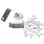 HYUNDAI ELANTRA ÖN TAMPON BAĞLANTI BRAKETİ 04/- SOL HMC 86517-2D500