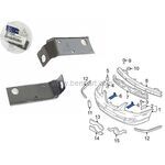 HYUNDAI ELANTRA ÖN TAMPON BAĞLANTI BRAKETİ 04/- SAĞ HMC 86518-2D500