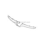 HONDA CIVIC PANJUR ALT KROM 15-16 ORIJINAL