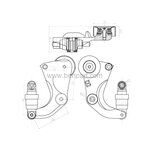 HONDA CIVIC VANTİLATÖR GERGİSİ KOMPLE 06-11 FD6 CIVIC 12-16 FB7 CIVIC 16/- FC5 1.6 CRV 07-18 GMB