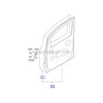 HYUNDAI STAREX KAPI ÖN SOL LIBERO KMY ORJINAL 76003-47101