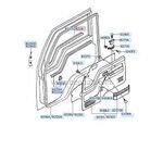 FE449 FE449 KAPI CAMI İÇ FİTİLİ SAĞ FE304 ORJINAL 82240-45001