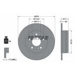 MERCEDES W204 DİSK AYNA ARKA C180 M271 07- TEXTAR A2044230512