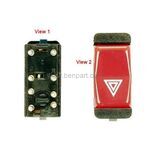 MERCEDES W126 DÖRTLÜ İKAZ DÜĞMESİ W201 W123 80-93 BTAP 0008209010