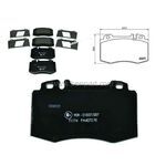 MERCEDES W220 FREN BALATASI ÖN PİMLİ W163 W210 00-05 BTAP 0044200420