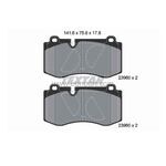 MERCEDES W211 FREN BALATASI W221 C219 TEXTAR 2396001