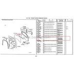 MITSUBISHI FE859 KAPI SIYIRICI DIŞ SET FE839 MK403427/8-MT