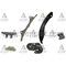 HYUNDAI i20 EKSANTIRIK ZINCIR SETI 12/- 1.2CC * 6 PARCA* HMC 24433-03001