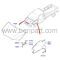 HYUNDAI STAREX ÇAMURLUK ÖN SOL KAMYONET ORJINAL 66311-47400