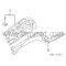 HYUNDAI ELANTRA ÖN PODYE SACI 01/- SAĞ MAHER 64502-2D010