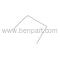 ACCENT BLUE CAM LASTİĞİ ÖN 11/- ORJINAL 86131-1R000