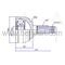 HONDA CIVIC AKS KAFASI DIŞ 92-95 CIVIC 96-01 26X55X30 MAHER