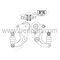 HONDA CIVIC VANTİLATÖR GERGİSİ KOMPLE 06-11 FD6 CIVIC 12-16 FB7 CIVIC 16/- FC5 1.6 CRV 07-18 GMB