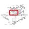 MITSUBISHI L300 TABAN SACI H100 HMC 64110-43302