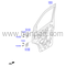HYUNDAI H350 KAPI MENTEŞESİ ÖN ÜST SOL 15/- ORJINAL 7911059100