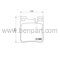 MERCEDES W124 FREN BALATASI ARKA W201 W202 W208 BTAP 0024204620