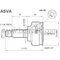 Honda Jazz AKS KAFASI 02-08 26X28X52 MAHER 44014SABN21