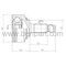 Honda Jazz AKS KAFASI 09/- CITY 09-11 26X52X27 MAHER 44014TF0J00